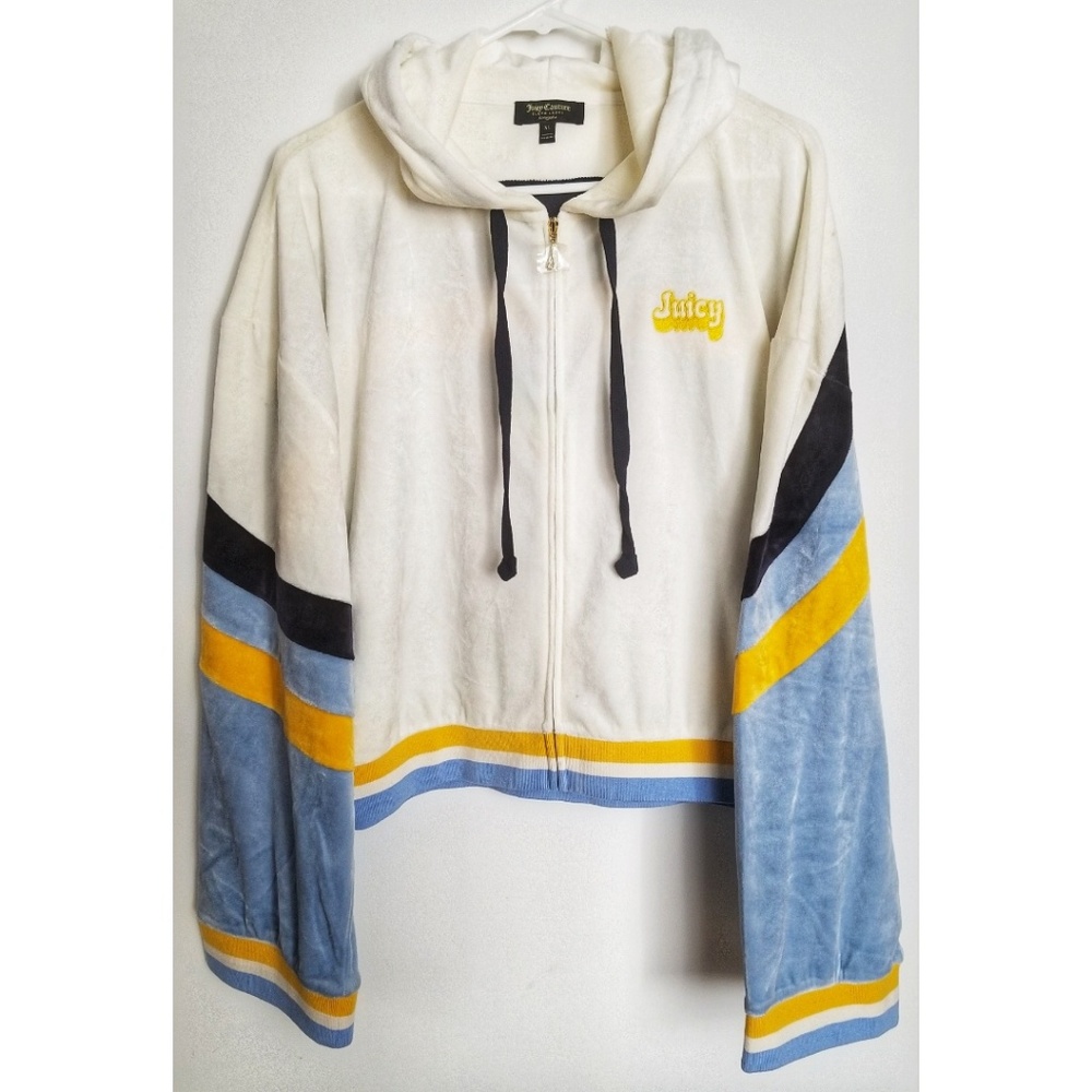 Juicy Couture Velour Track Lounge Hoodie - Picture 2 of 7